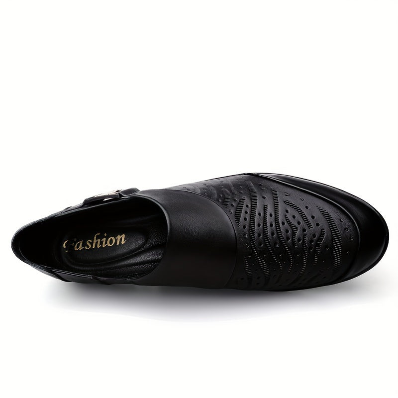 Herren Slip-On Loafer – Elegante Freizeitschuhe mit Prägung und modernem Design