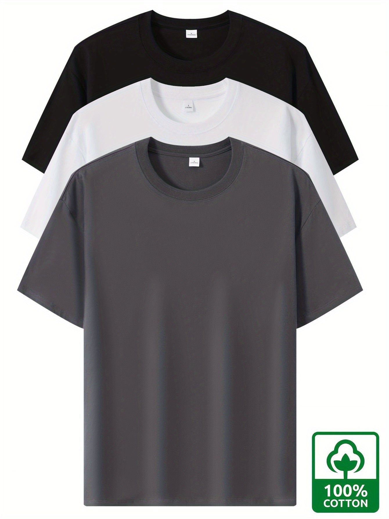 Herren Basic Oversize T-Shirt Set – Lässige Streetwear für Freizeit & Alltag