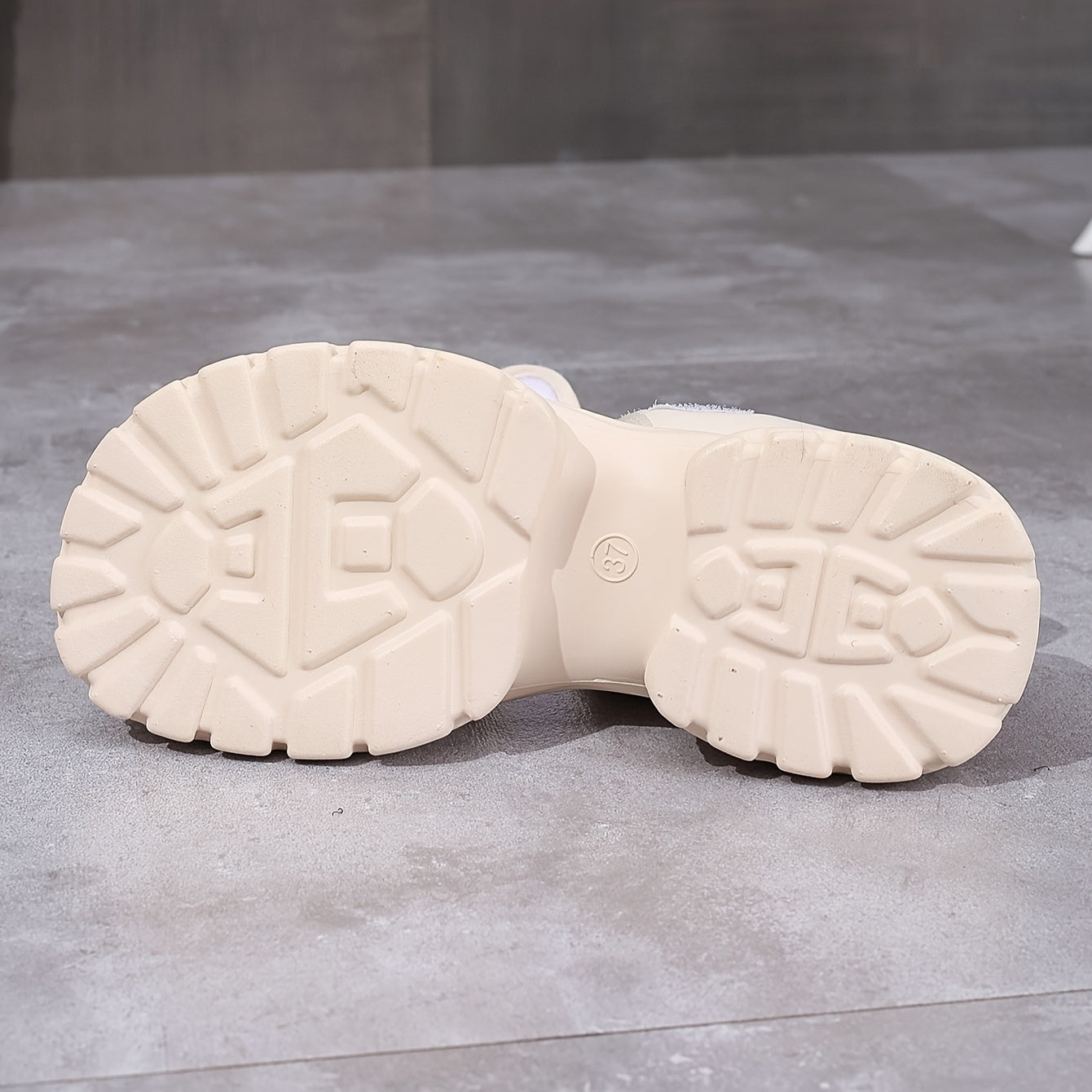Damen Plateausandalen mit Klettverschluss – Modische Sommer-Sandalen für Alltag und Freizeit