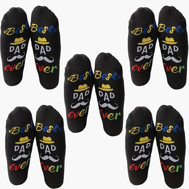 Herren Geschenk Socken – Lustige Best Dad Ever Socken – Vatertag Geschenk für Väter