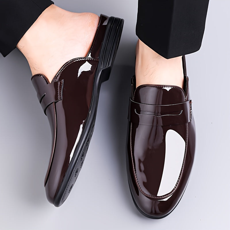 Herren Elegante Backless Loafer – Stilvolle Business-Slipper für Büro & Anlass