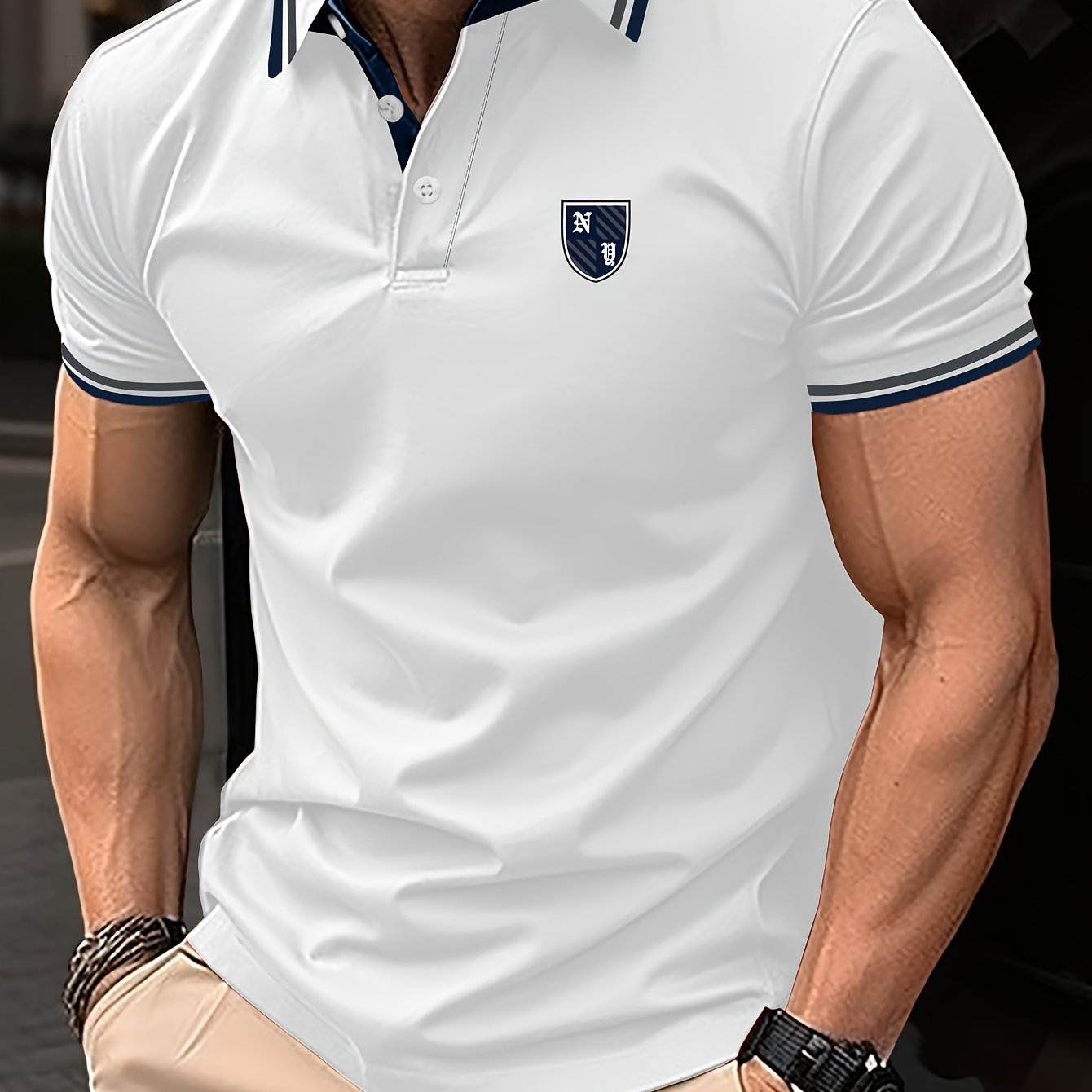Herren Polo-Shirt Casual Stil – Ideal für Freizeit und Alltag