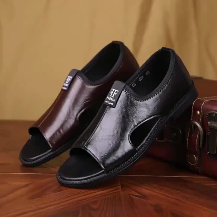 Herren Business-Sandale – Eleganter Hybrid-Loafer für Alltag und Büro