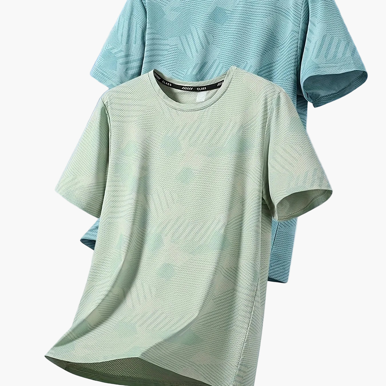 Herren Funktions-T-Shirts – Lässige Sommeroberteile mit tropischem Muster, ideal für Freizeit und Sport