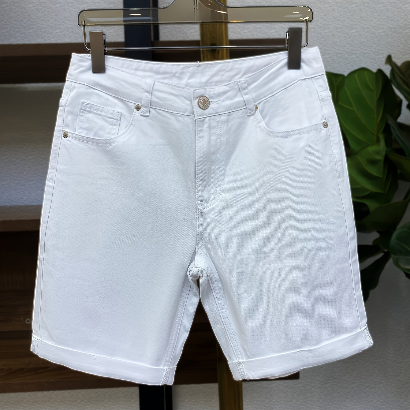 Herren Slim Fit Bermudashorts – Moderner Look für Freizeit und Alltag