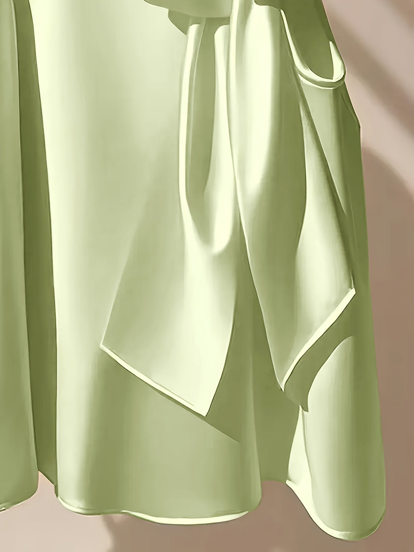 Damen Elegantes Ärmelloses Blusentop mit Schleife für besondere Anlässe