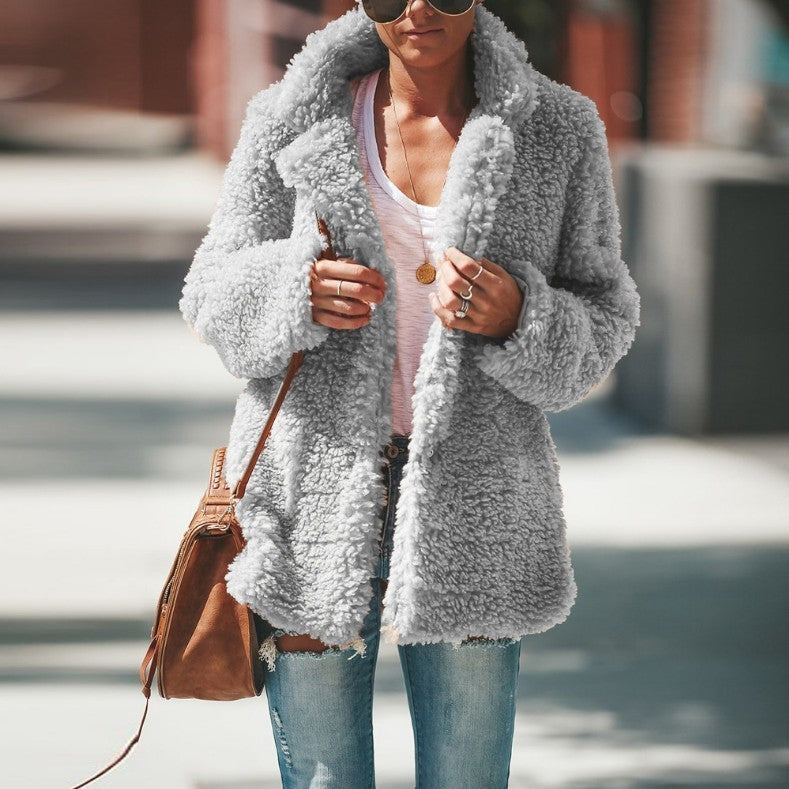 Geoffrey – Langärmelige Herrenjacke aus Strick
