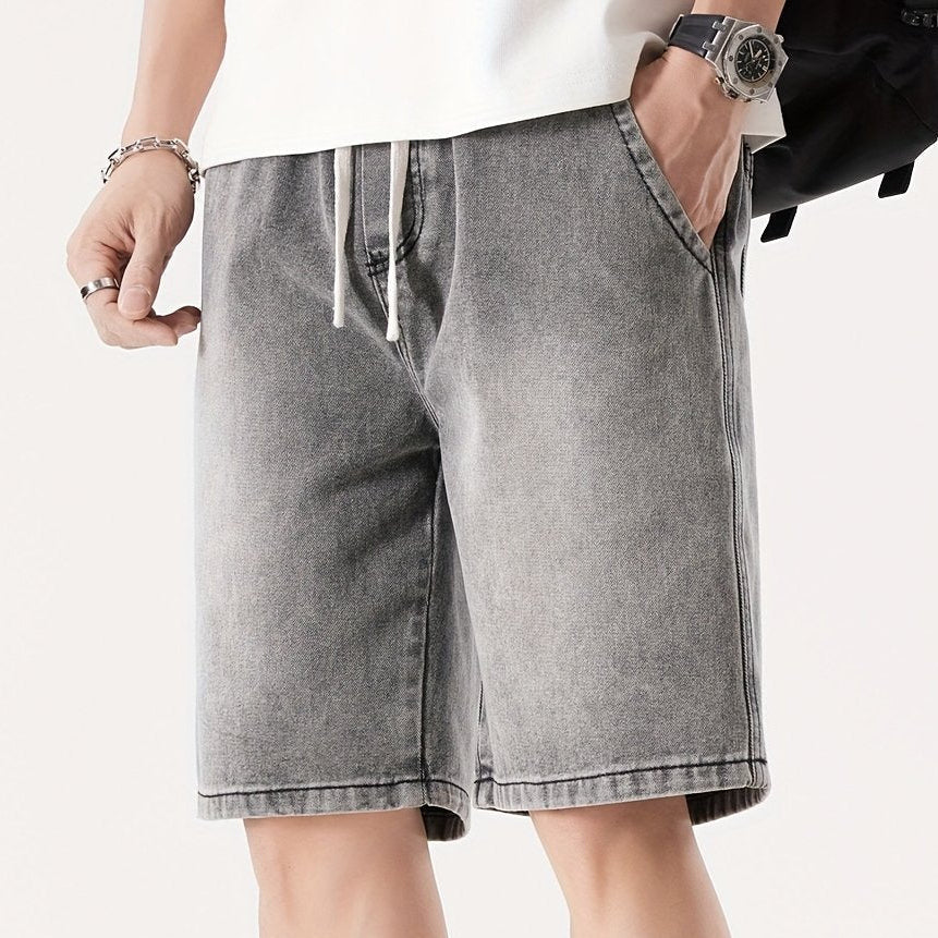 Herren Jeansshorts Locker Freizeit Stil für Alltag und Sport