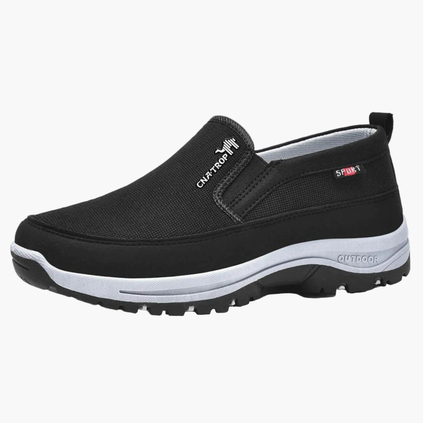 Herren Slip-On Outdoor Freizeitschuhe – Bequeme Walkingschuhe für Alltag und Freizeit