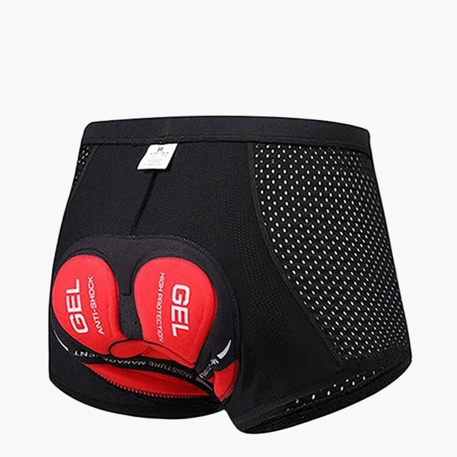 Herren Fahrradhose mit 5D Gel-Polster, Atmungsaktiv, Stoßdämpfend, Ideal für Radsport und Mountainbike