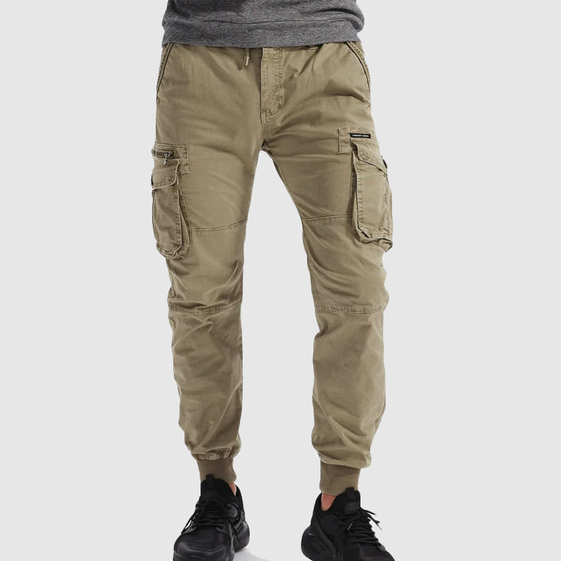 Herren Taktische Cargo Jogger Hose – Urban Streetwear mit Mehrfach-Taschen für Outdoor und Alltag