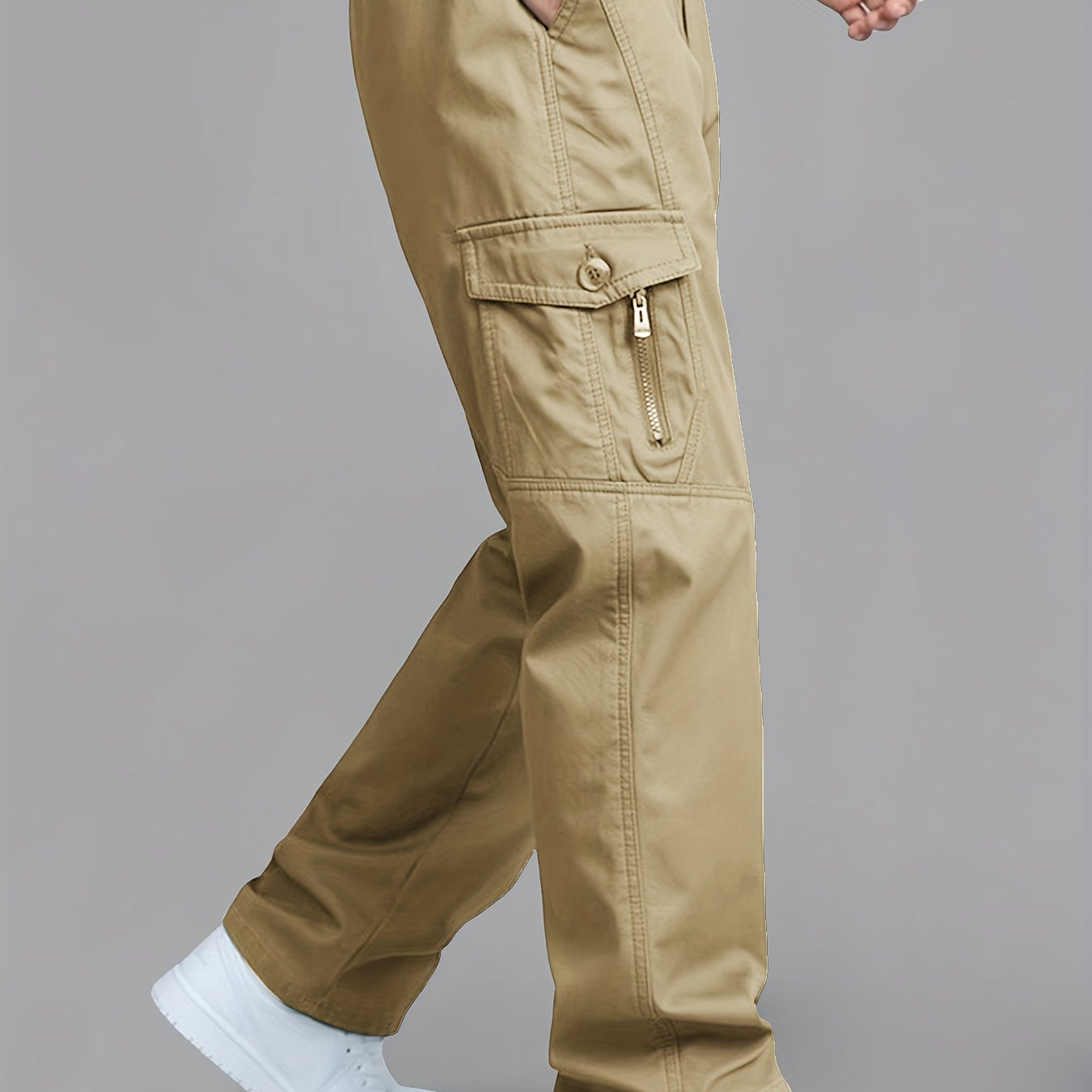 Herren Cargo-Hose mit modernem Schnitt und praktischen Taschen – Lässige Freizeithose für Alltag und Outdoor