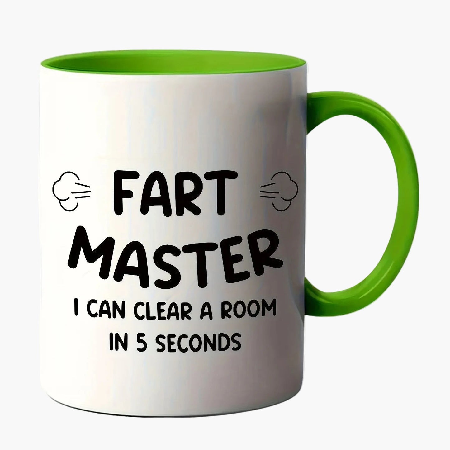 Lustige Vatertags-Tasse für Männer – Fart Master Spruch, witziges Geschenk für Väter