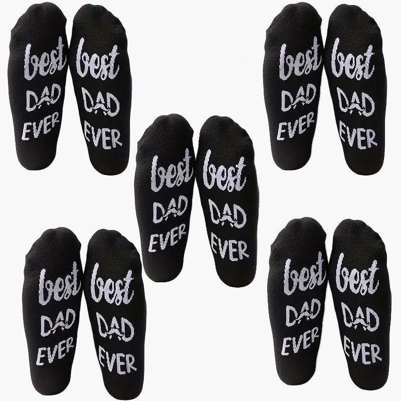 Herren Vatertags-Socken Best Dad Ever – Lustige Geschenkidee für Väter