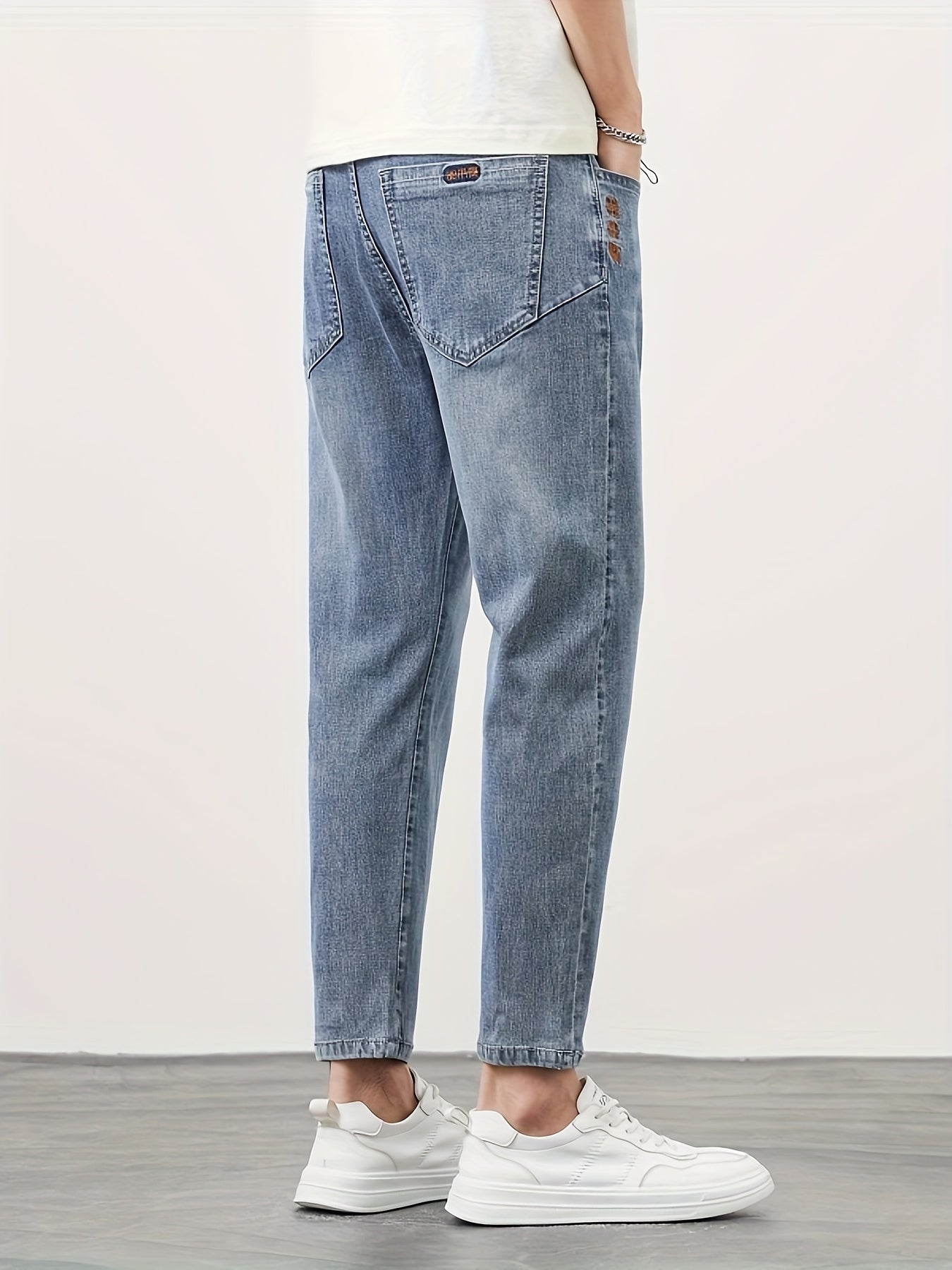 Herren Jeans Tapered Fit – Moderner Freizeit-Look, Bequeme Passform