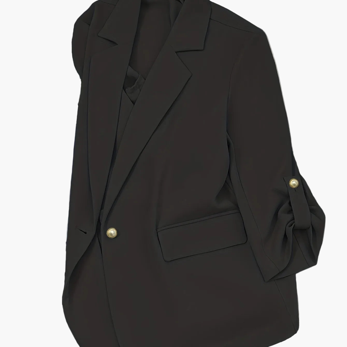 Damen Blazer Anzugjacke Elegant Business Freizeit Büro