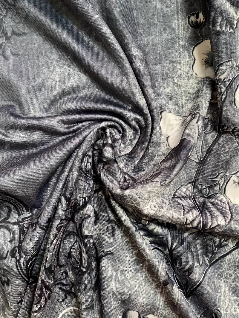 Damen Sommerkleid ärmellos mit abstraktem Kunstdruck – Freizeit & Eleganz
