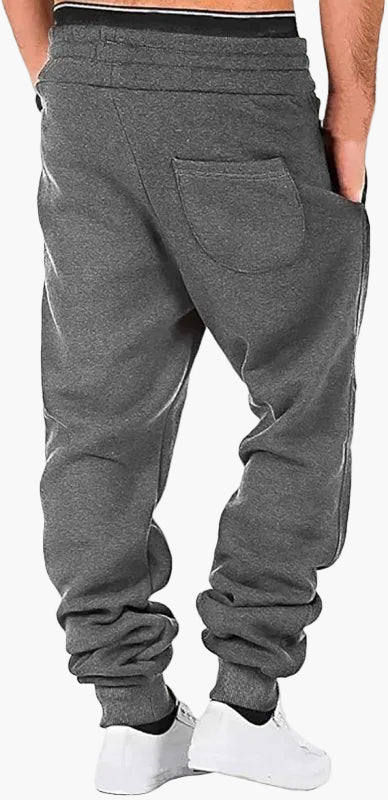 Herren Jogginghose Freizeithose mit Kordelzug und tiefen Taschen – Sportlich & Bequem für Alltag und Training
