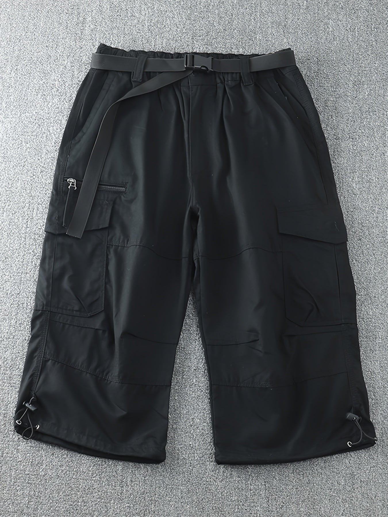 Herren Cargo Outdoor Shorts mit vielen Taschen und langem Schnitt – Ideal für Abenteuer & Freizeit