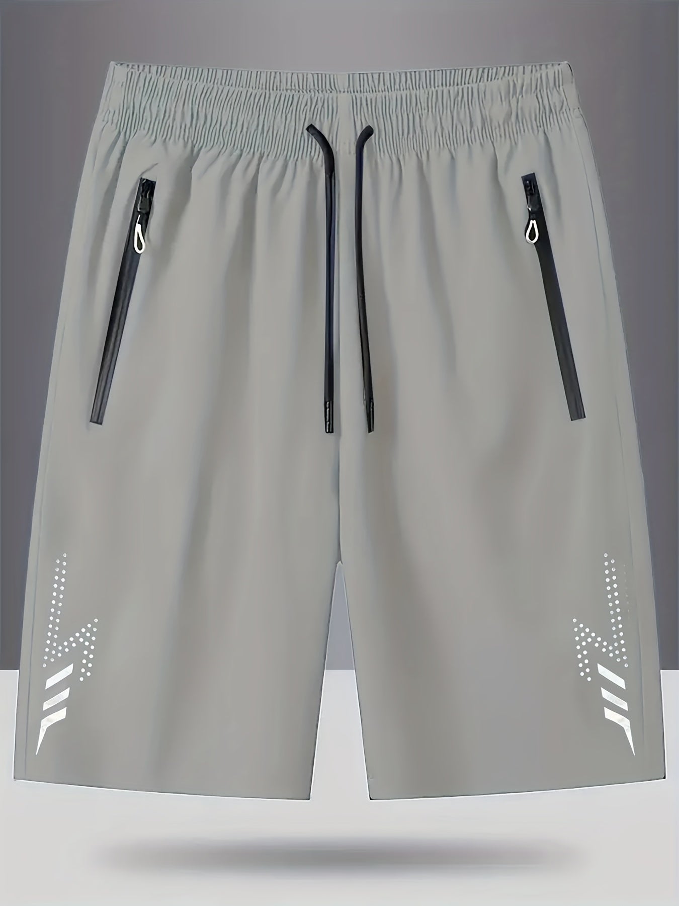 Herren Funktionsshorts Sport & Freizeit – Bequeme Trainingsshorts mit Reißverschlusstaschen