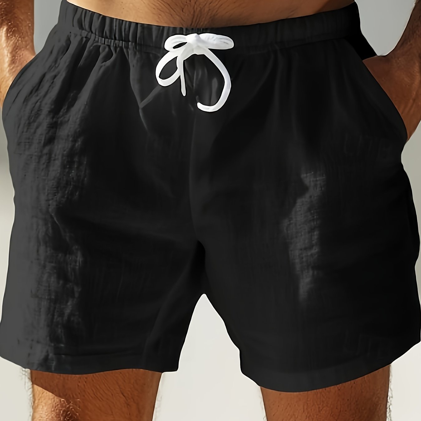 Herren Badeshorts mit Kordelzug – Bequeme Freizeithose für Strand und Pool