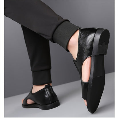 Herren Business-Sandale – Eleganter Hybrid-Loafer für Alltag und Büro