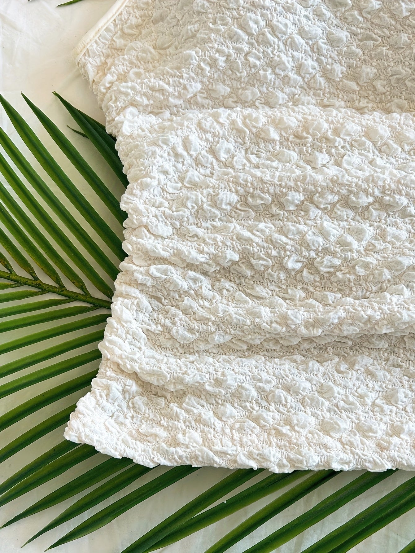 Damen Smocked Ärmelloses Top mit Schleife – Eleganter Urlaubsstil für Freizeit und Strand