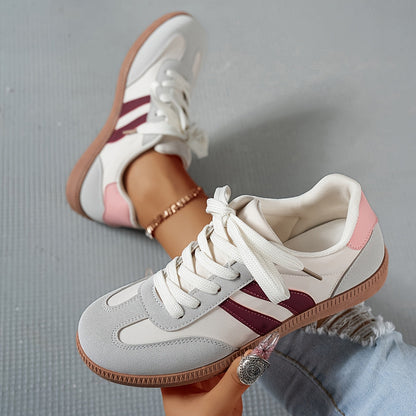 Damen Retro-Sneaker für Alltag & Freizeit – Klassischer Streetstyle