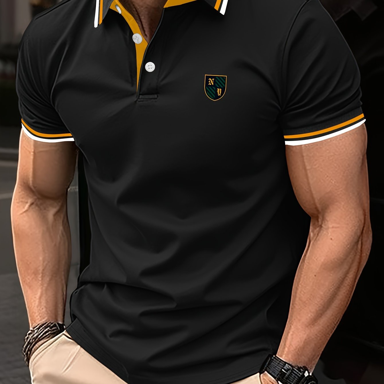 Herren Polo-Shirt Casual Stil – Ideal für Freizeit und Alltag