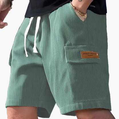 Herren Freizeitshorts mit Kordelzug – Modische Sommer Bermuda für Alltag & Freizeit