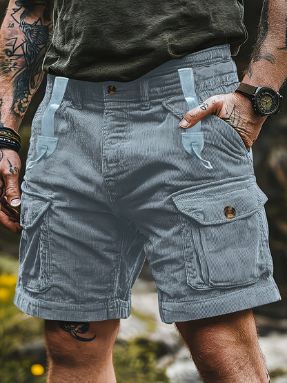 Herren Cargo Shorts mit Taschen und modernem Outdoor-Look