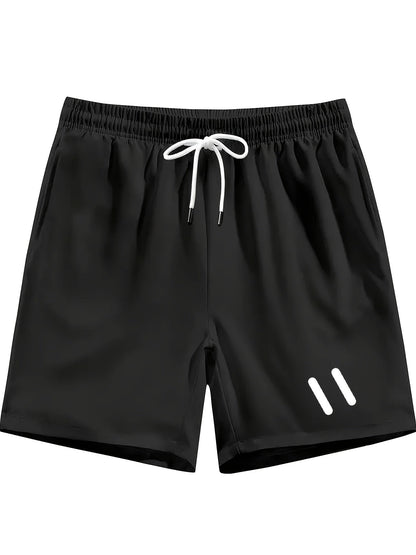 Herren Sport Set 4-teilig – Trainingsanzug für Fitness & Laufen, T-Shirt und Shorts