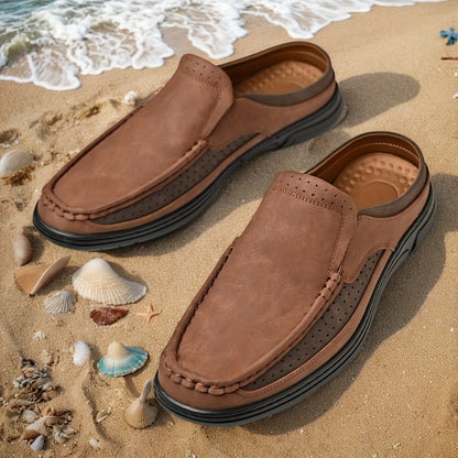Herren Slip-On Loafer für Freizeit und Sommer – Bequeme Mokassin-Slipper im eleganten Design