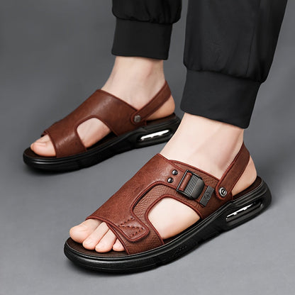 Herren Komfort-Sandalen mit Luftpolster und verstellbarem Riemen – Ideal für Alltag und Freizeit