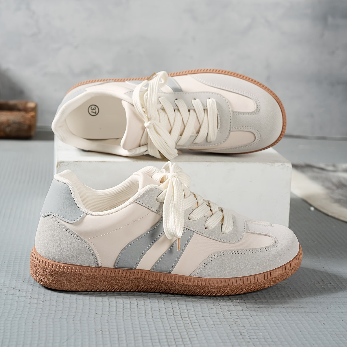 Damen Retro-Sneaker für Alltag & Freizeit – Klassischer Streetstyle