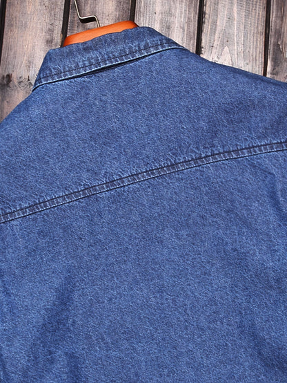 Herren Denim Hemd im lässigen Stil – Perfekt für Freizeit und Alltag