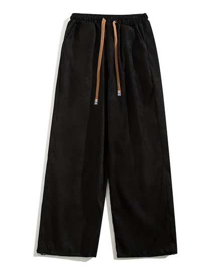 Herren Plisseehose Modern Relaxed Fit mit Kordelzug – Stilvolle Freizeithose für Alltag und Freizeit