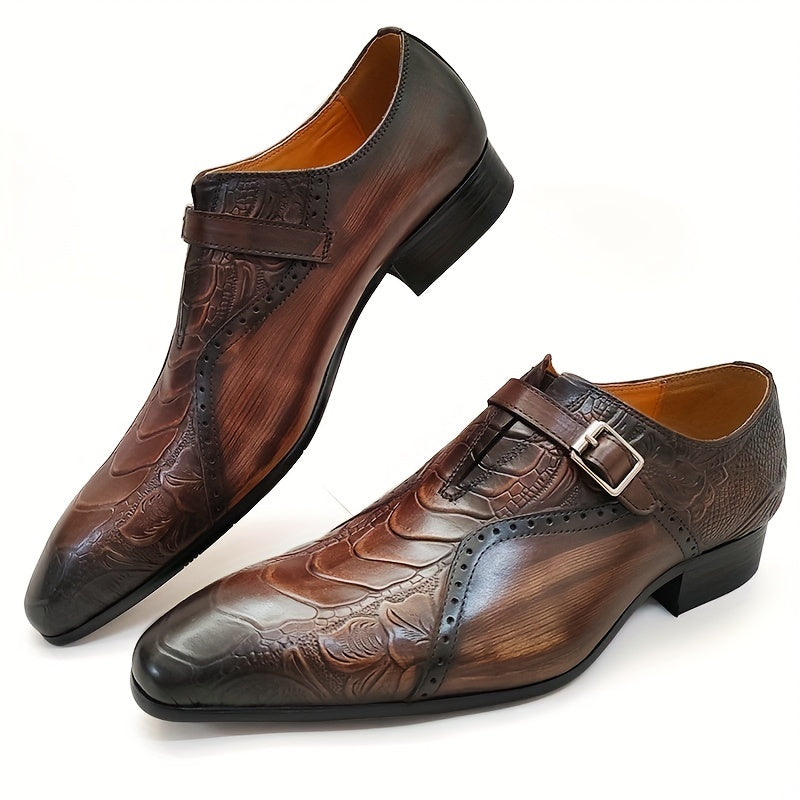 Herren Monk Strap Business-Schuhe im exklusiven Design – Elegante Anzugschuhe für besondere Anlässe