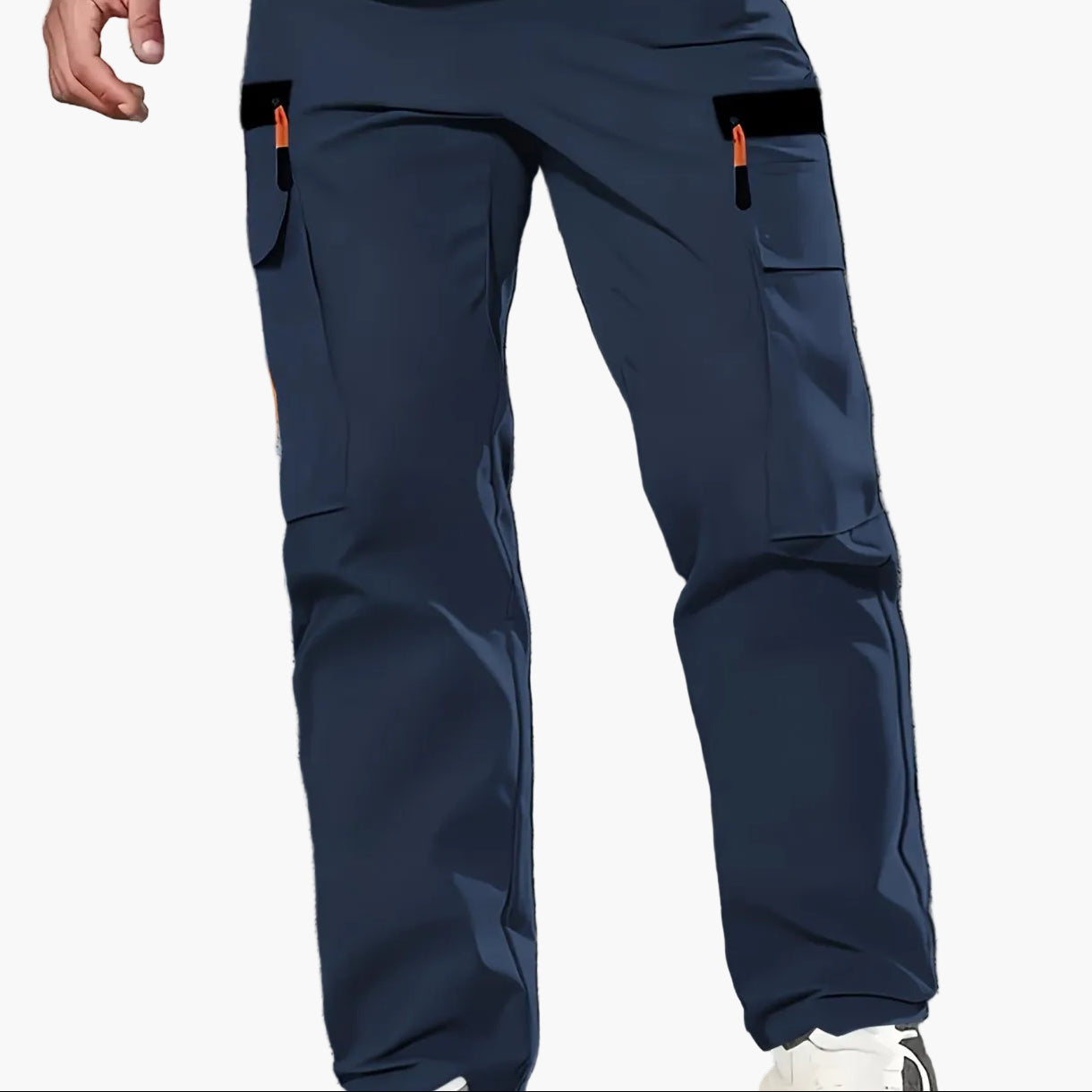 Herren Cargo Hose Locker Schnitt Atmungsaktiv Freizeit Urban Style