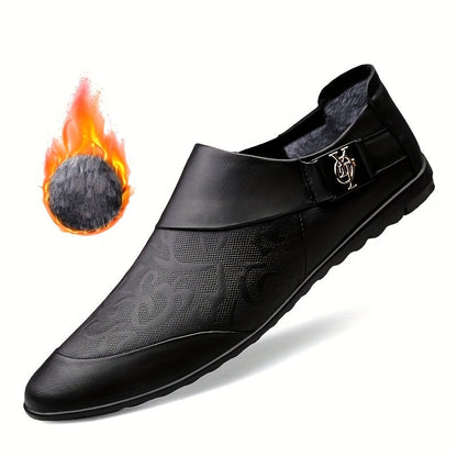 Herren Slip-On Loafer – Elegante Freizeitschuhe mit Prägung und modernem Design