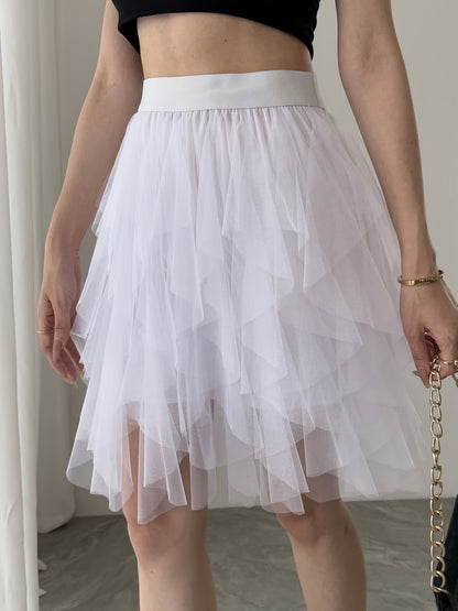 Damen Tüllrock – Verspielter Lagen-Look für Alltag und Feste