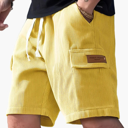 Herren Freizeitshorts mit Kordelzug – Modische Sommer Bermuda für Alltag & Freizeit