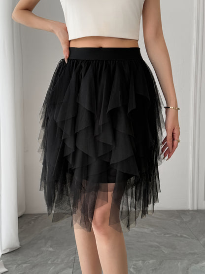 Damen Tüllrock – Verspielter Lagen-Look für Alltag und Feste