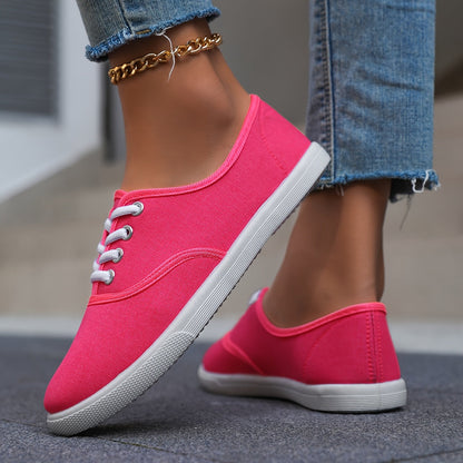 Damen Sneaker Low-Top Freizeit Klassisch Bequem Alltagsschuhe