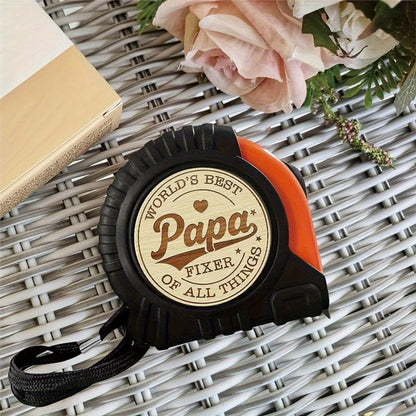 Vatergeschenk Maßband – Vatertag Werkzeug für Männer, personalisierter Stil, Geschenkidee für Handwerker