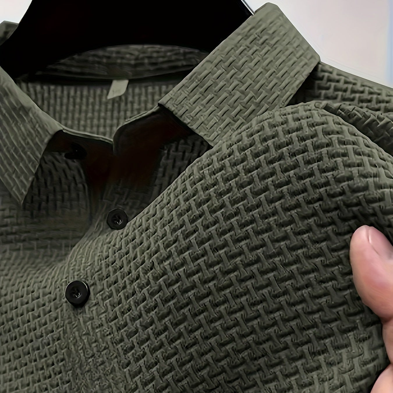 Herren Poloshirt mit Struktur – Casual Stil für Alltag und Freizeit