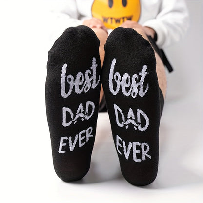 Herren Vatertags-Socken Best Dad Ever – Lustige Geschenkidee für Väter