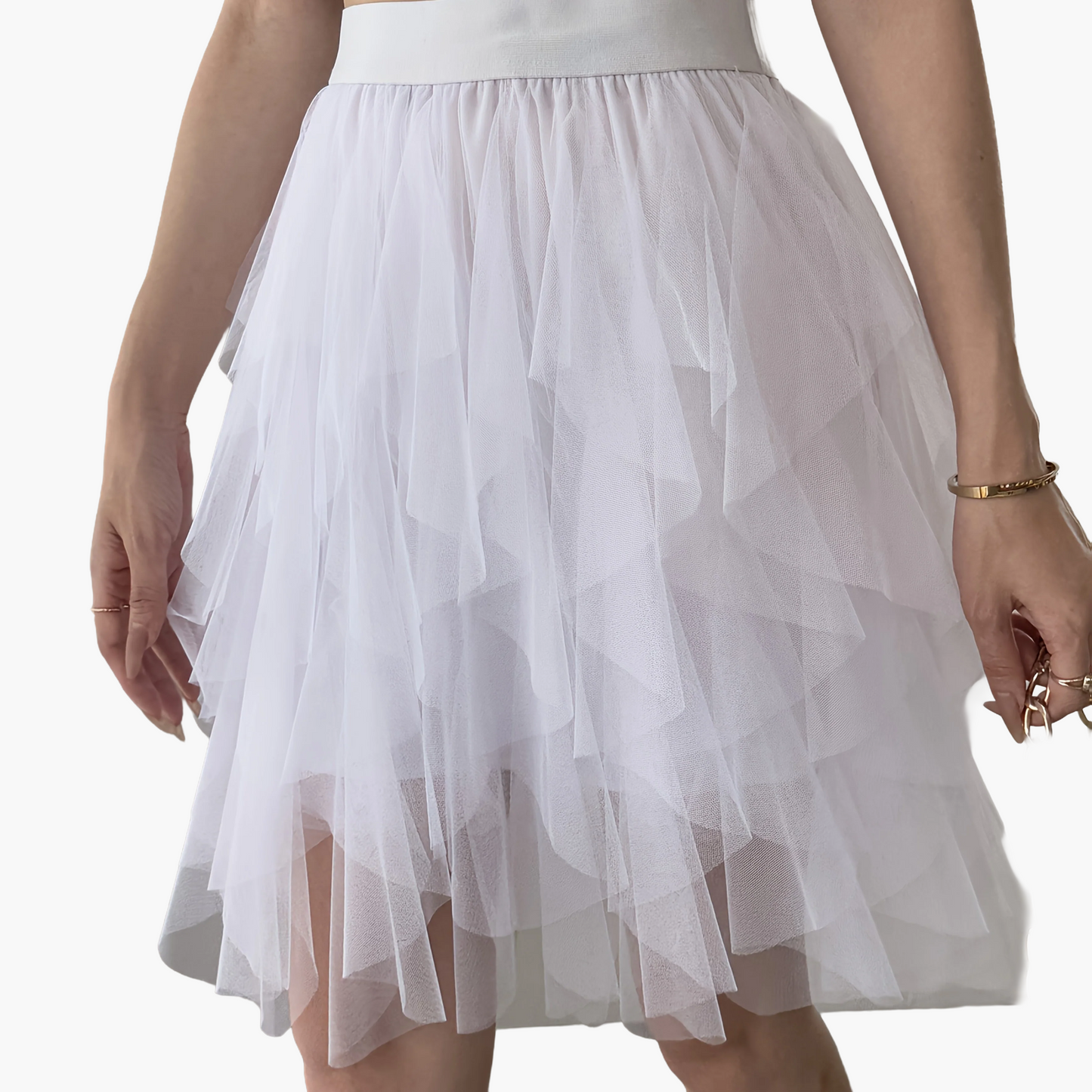 Damen Tüllrock – Verspielter Lagen-Look für Alltag und Feste