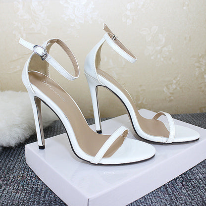 Amanda – Extrahohe Damen High Heels mit Fischmaul-Design