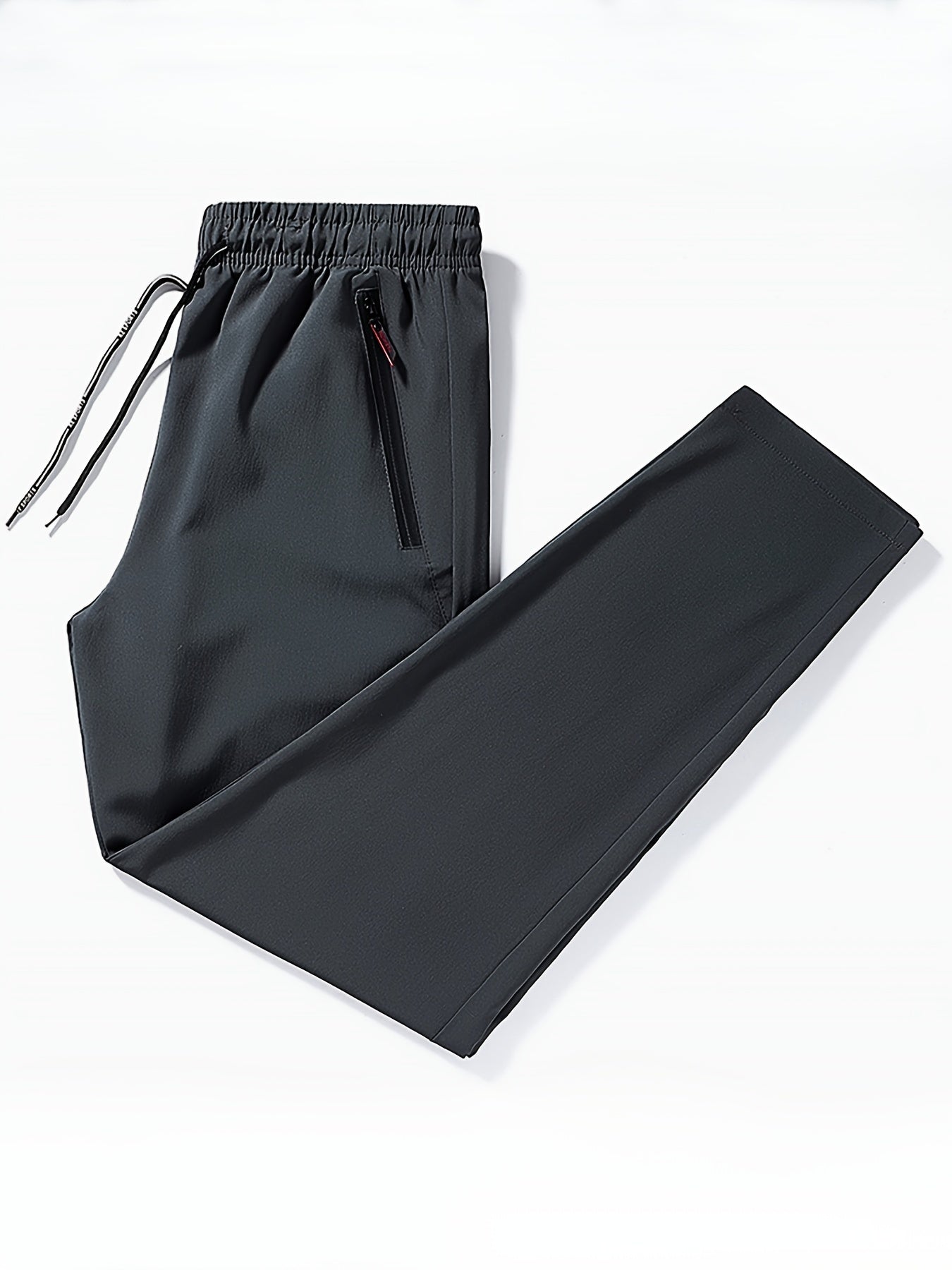 Herren Sporthose mit Reißverschluss-Tasche – Bequeme Freizeithose für Training & Alltag